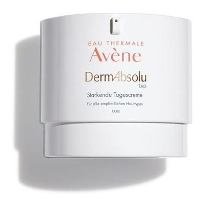 Avene DermAbsolu stärkende Tagescreme + Couvrance getönter Lippenbalsam nude tendre Geschenk