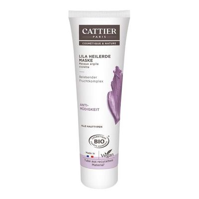 CATTIER lila Heilerde Maske